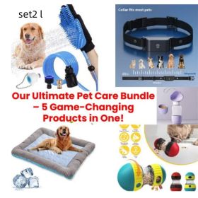 Pet Cooling Pad Bed For Dogs Cats Puppy Kitten Cool Mat Pet Blanket Ice Silk Material Soft For Summer Sleeping  Blue Breathable (Option: 5pcs set2-L)